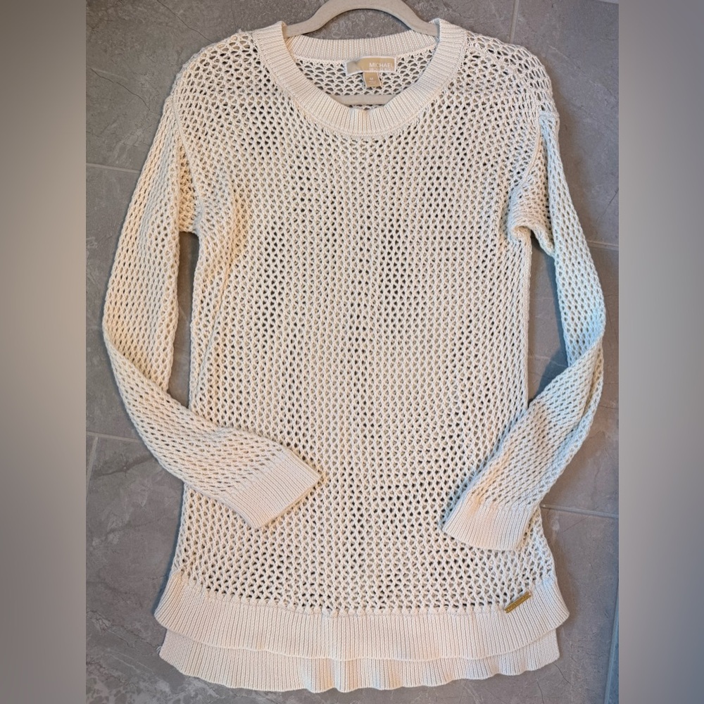 Michael Kors Cream Knit Sweater